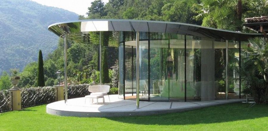 petit pavillon en verre – jardins d‘hiver
