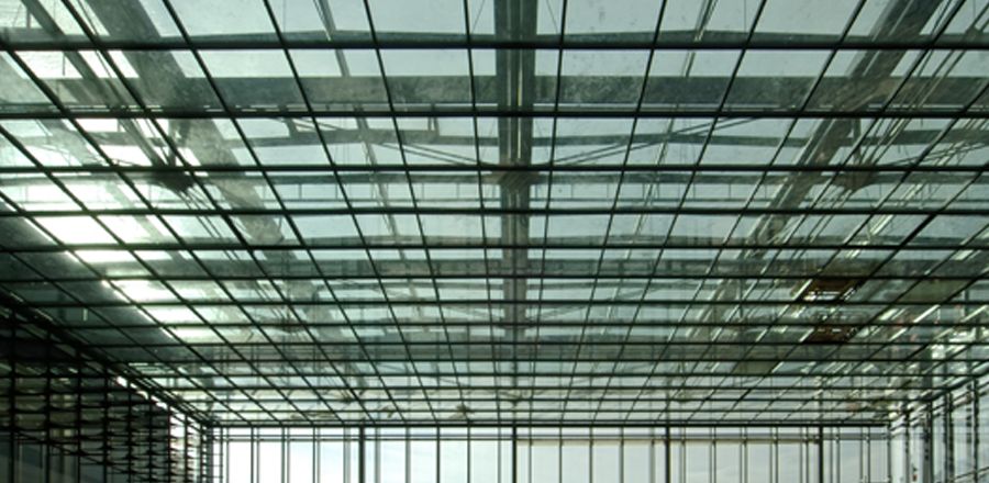 steel / glass roof construction – glass roofs