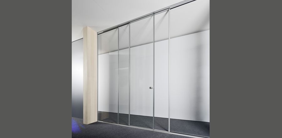 Porte coulissante en verre 2 – Fenêtres, portes, vantaux coulissants
