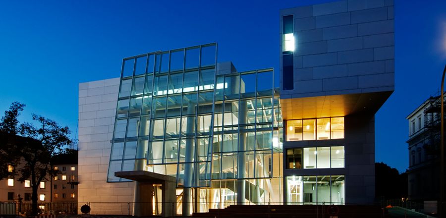 Educational Building, Germany, Munich, COOP HIMMELB(L)AU, Hot-rolled stainless steel sheet cladding