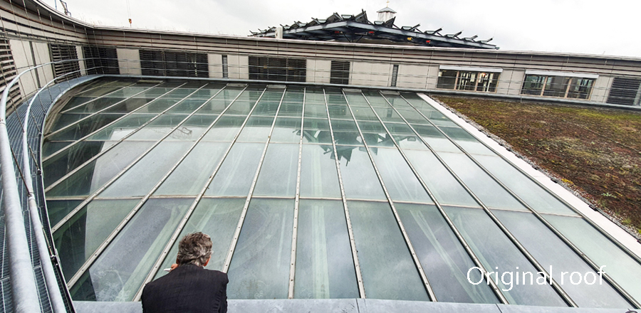 BÜRGERSAAL BURGKIRCHEN – SANIERUNG GLASDACHKONSTRUKTION