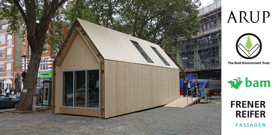 Circular Building: Installation and exhibition in London