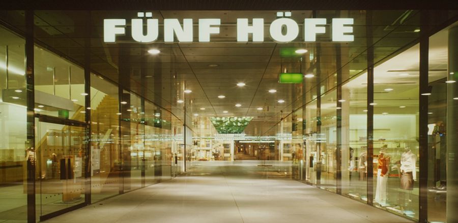 Commercial Building, City Quartier, Germany, Munich, Glass construction