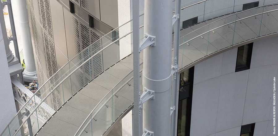 Passerelle di congiunzione fra i edifici- Gasholders London - FRENER &amp; REIFER