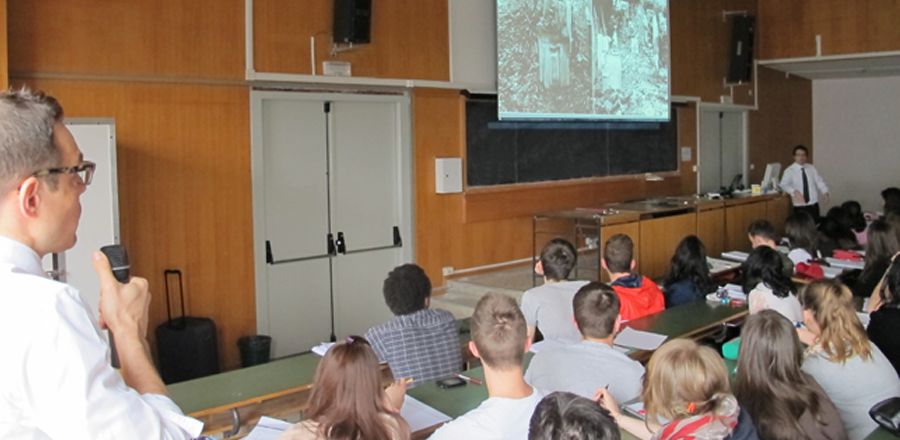 Guest Lectures  at Trieste University