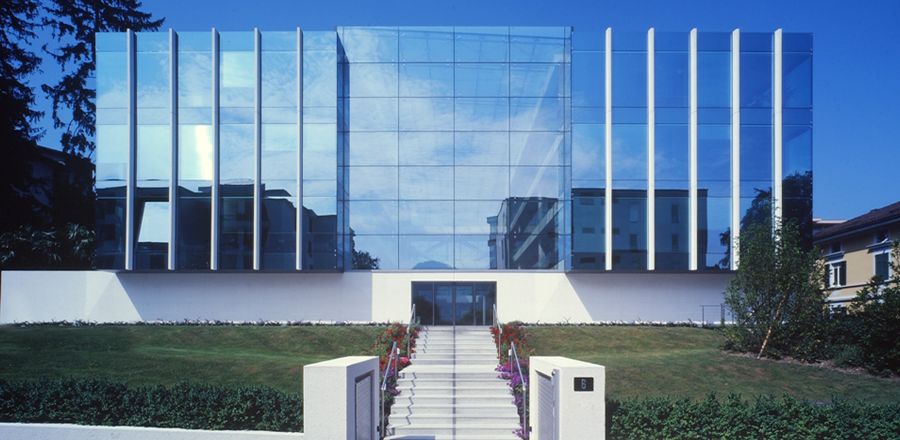 Administration Building, Switzerland, Lugano, Giampiero Camponovo, Ventilation shutters