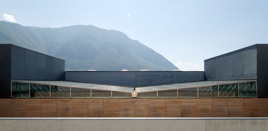 Educational Building, Italy, Bolzano, Höller and Klotzner, Steel load-bearing structure