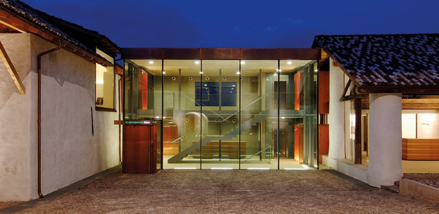 Bâtiment culturel, Italie, Eppan, Gerhard Forer, Ursula Unterpertinger