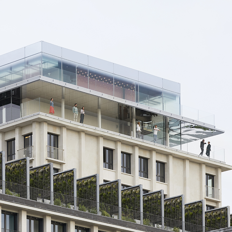 Morland Mixité Capitale (FR) David Chipperfield Architects, Berlin et CALQ Architecture / Studio Other Spaces