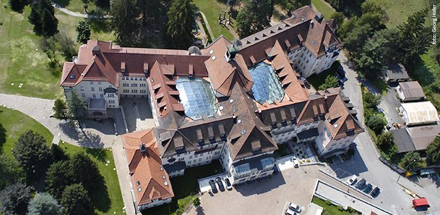 Healthprovision Building, Sanatorium, Italy, Bressanone, roof glazing