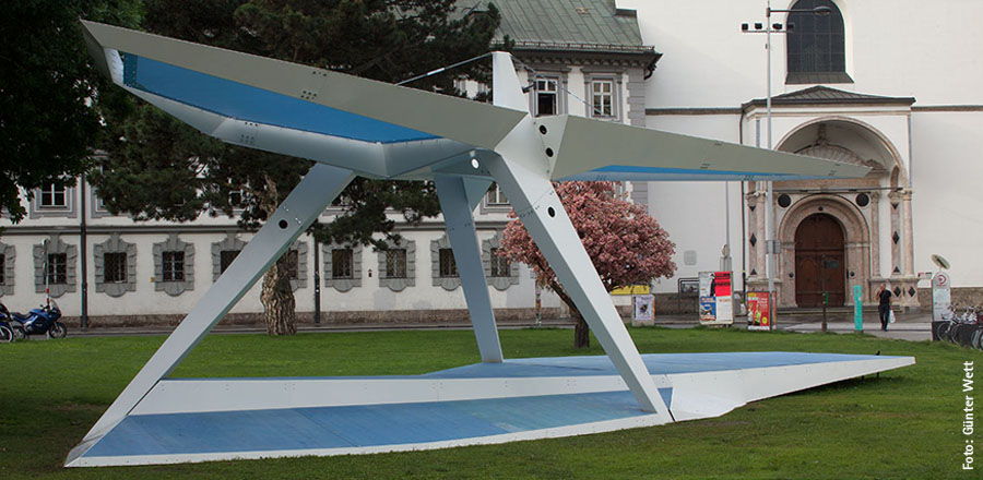 Satellit  mit FRENER &amp; REIFER –  benutzbare Stadtraumskulptur2