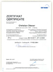 ZfP-Eindringprüfung Kat III  und IV PT2