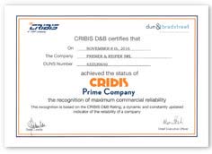 Certificazione Dun & Bradstreet