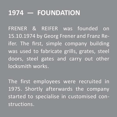 Frener & Reifer History